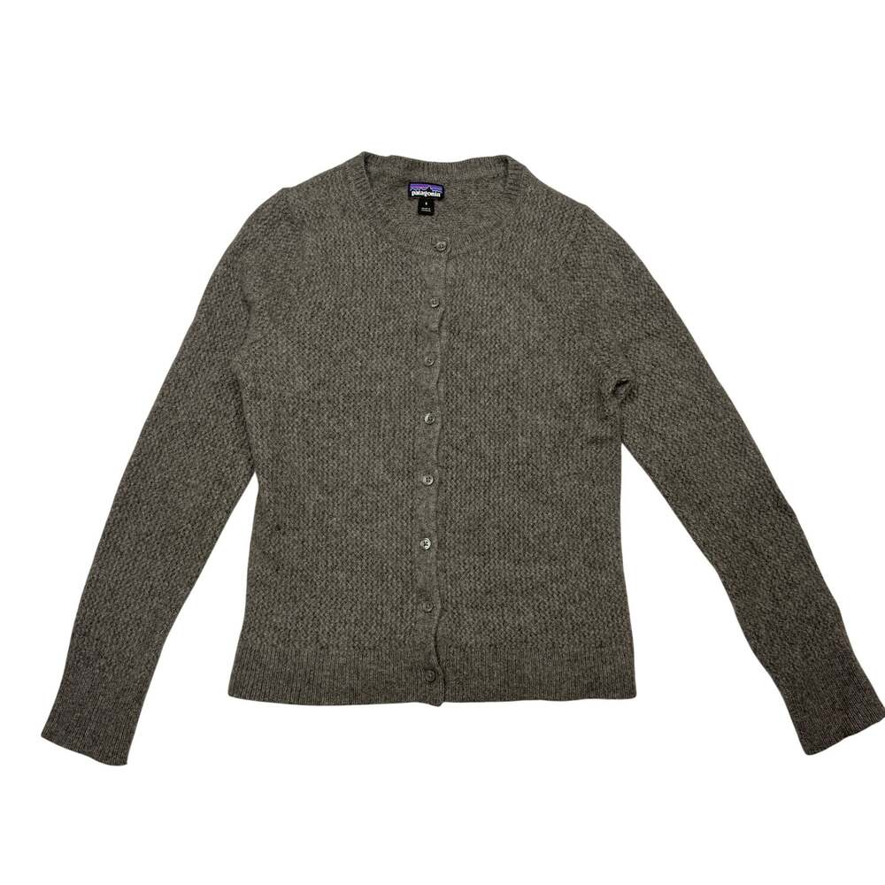 Patagonia Recycled Cashmere Cardigan Sweater Women's Small Granola